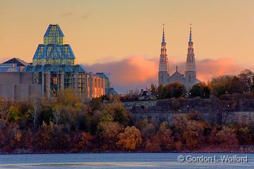 National Gallery & Notre-Dame Cathedral_09906.jpg - Photographed at Ottawa, Ontario - the capital of Canada.